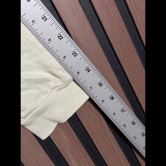 Freecity Cream Hoodie with Black and Blue Accents - Picture 5 of 8